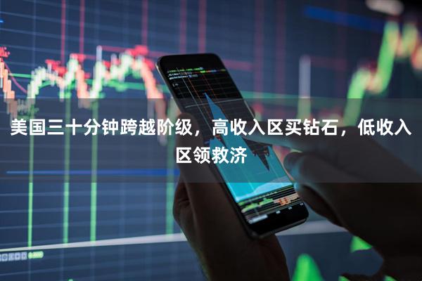 美国三十分钟跨越阶级，高收入区买钻石，低收入区领救济